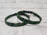 Bamboo Leaf 3/8" Cat Collar