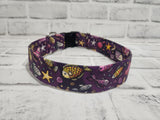 Sea Life Cartoon 1.5" Large Buckle Collar 15"-24"