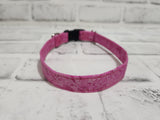 Fairy Pink 5/8" Small Buckle Collar 10"-15"