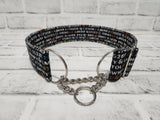 Text Me 2" XL Chain Martingale Dog Collar 17"-28"