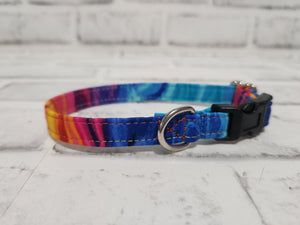 Fire and Ice 1/2" X-Small Buckle Collar  7"-11"