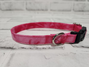 Pink 1/2" X-Small Buckle Collar  7"-11"