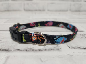 Monsters 1/2" X-Small Buckle Collar  7"-11"