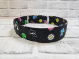 90's Stickers 1.5" Large Martingale Dog Collar 17"-24"