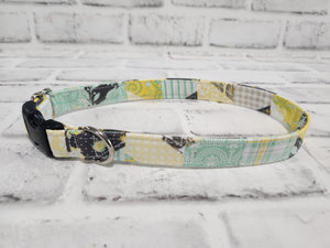 Spring Quilt 3/4" Medium Buckle Collar 12"-19"