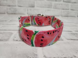 Watermelon 1.5" Medium Martingale Collar 12"-19"