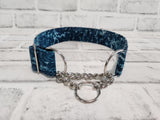 Raging Waters 1.5" Large Chain Martingale Collar 17"-24"