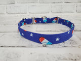 Rocket Popsicle 5/8" Small Martingale Collar 10"-15"