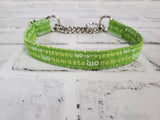 Namaste 3/4" Small Chain Martingale Collar 10"-15"