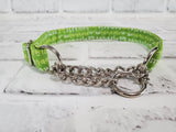 Namaste 3/4" Small Chain Martingale Collar 10"-15"