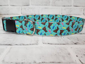 Easter Candy 1.5" XL  Buckle Dog Collar 18"-30"