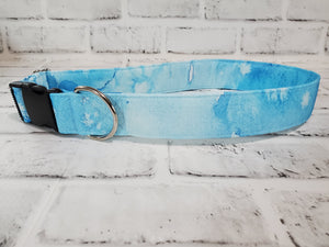 Blue Ice 1.5" XL  Buckle Dog Collar 18"-30"