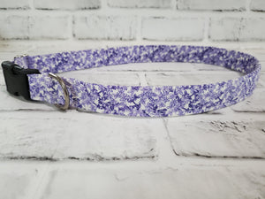 Lilac 1" XL Buckle Collar 17"-28"