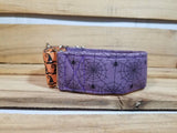 Spiders and Witches Two-Tone 1.5" Small Martingale Collar 10"-15"